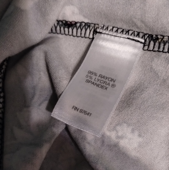 J Jill Floral And Black Dress Size XS - Picture 7 of 7